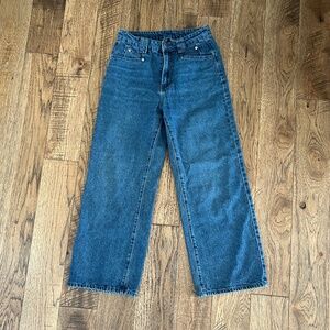 Cider High Rise Wide Leg Jeans - Small